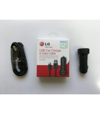 Оригинално зарядно за кола LG CLA-400 1.5A 